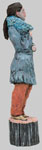 Click to see it big Rahel, Holzskulptur